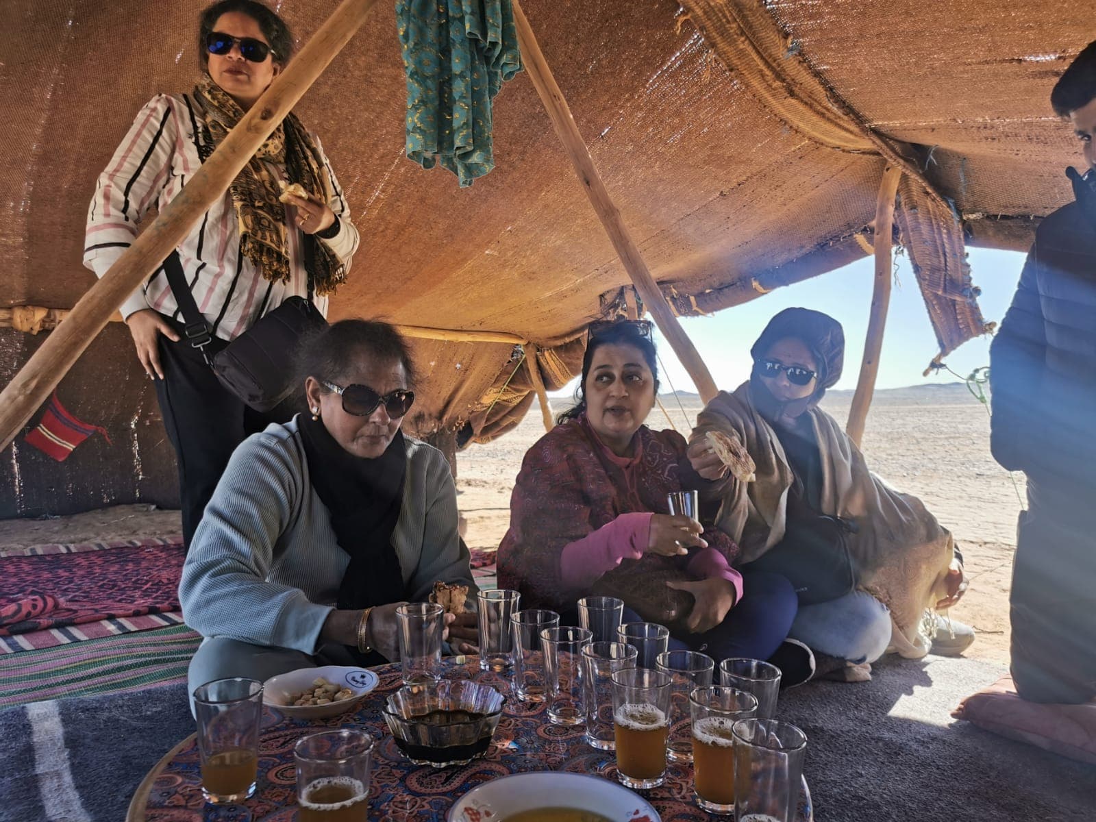 tea in camp